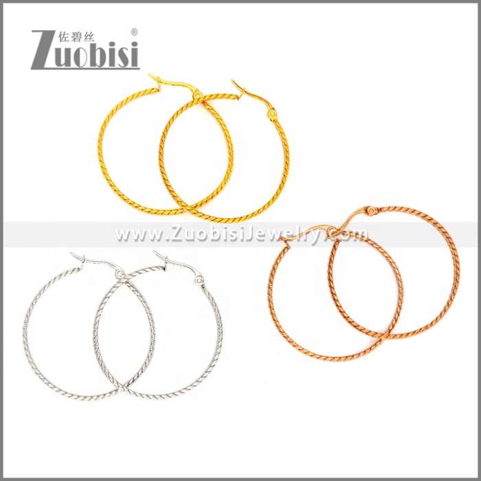 Stainless Steel Earring e002290