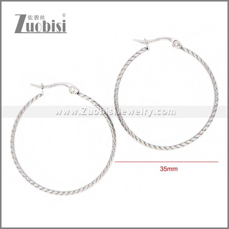 Stainless Steel Earring e002288