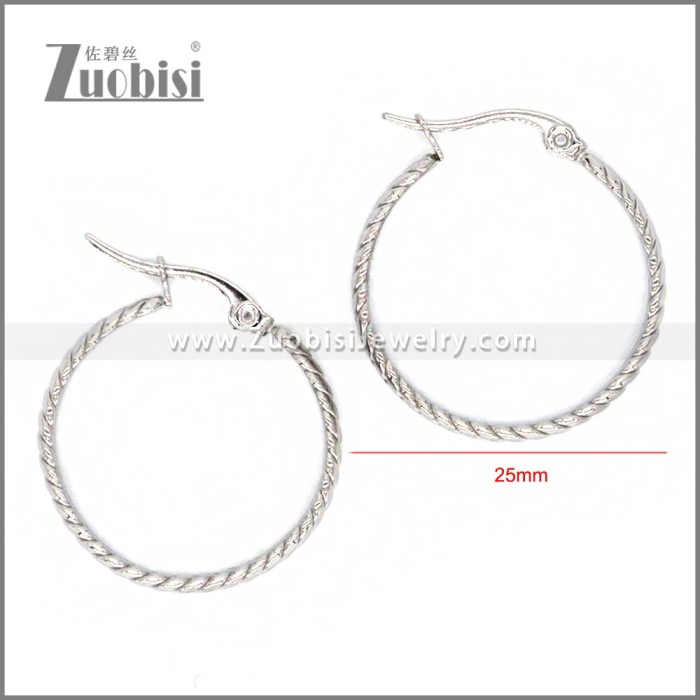 Stainless Steel Earring e002285
