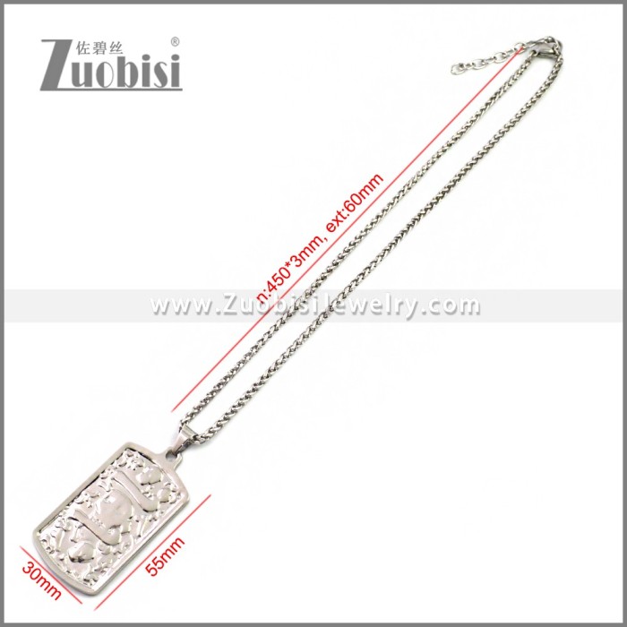 Stainless Steel Necklace n003389