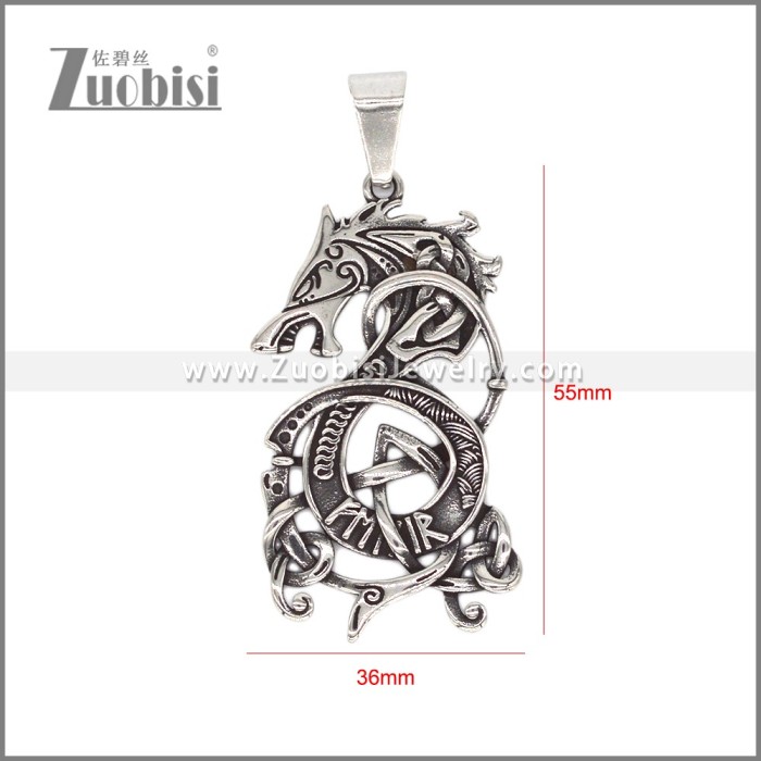 Stainless Steel Pendant p011582