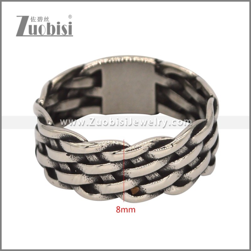 Stainless Steel Ring r009667S