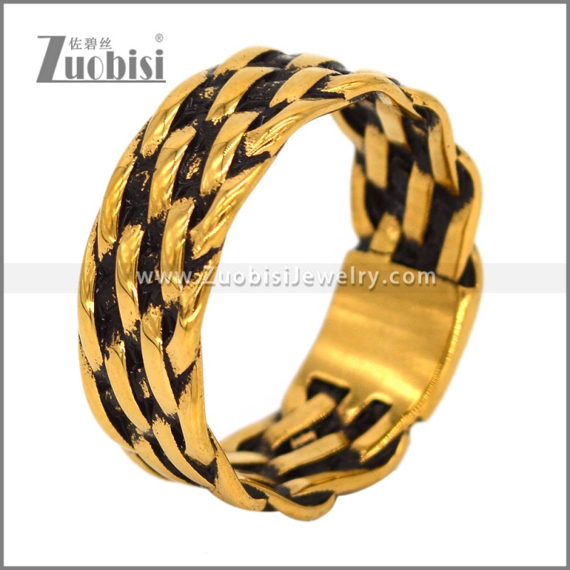 Stainless Steel Ring r009667GH