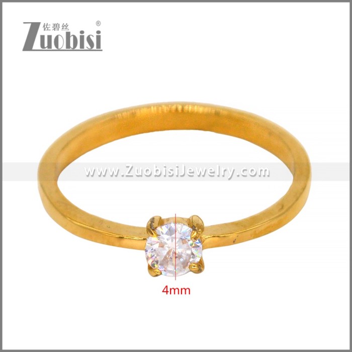 Stainless Steel Ring r009676G