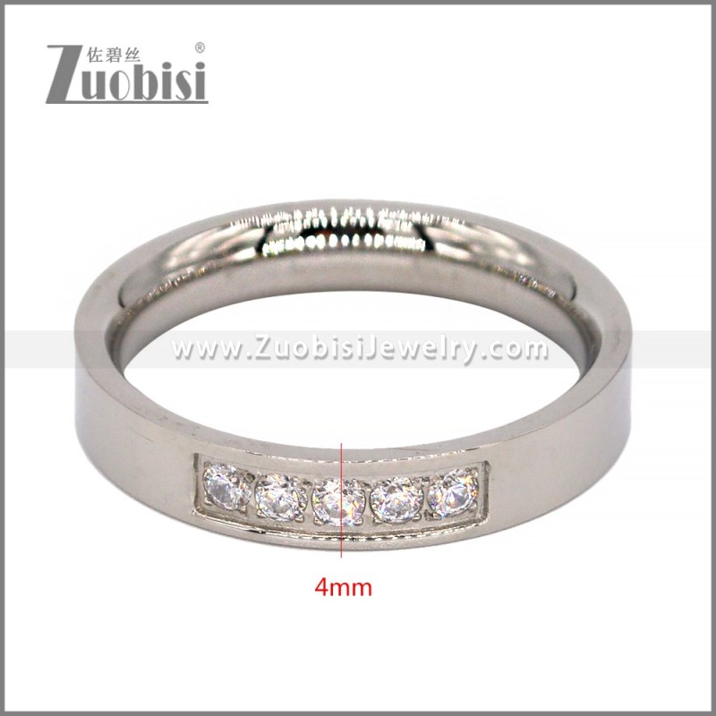 Stainless Steel Ring r009681