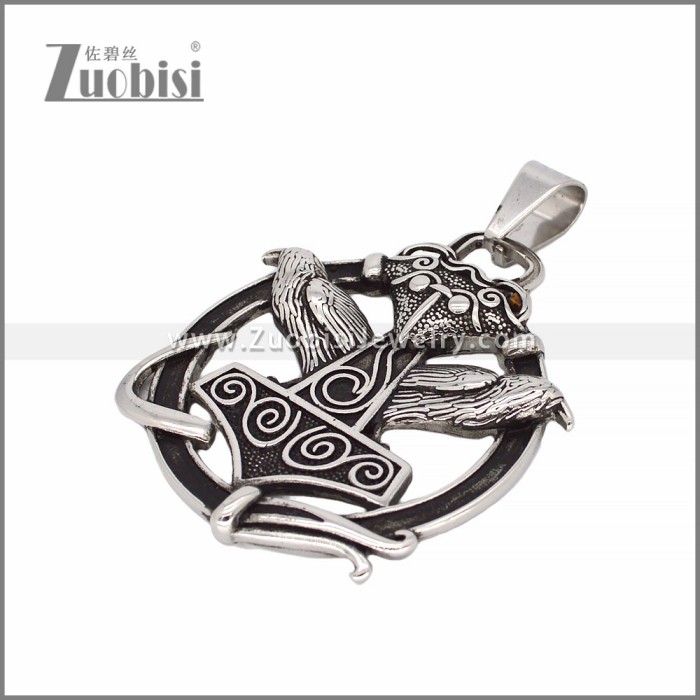 Stainless Steel Pendant p011608