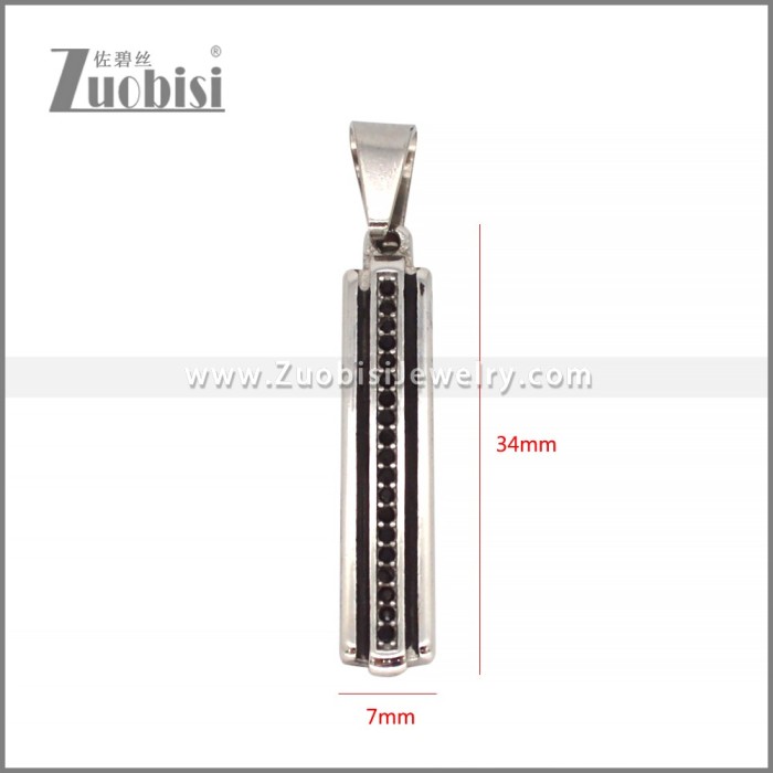 Stainless Steel Pendant p011599