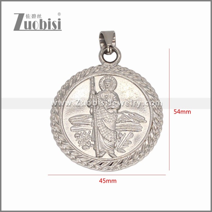 Stainless Steel Pendant p011625S