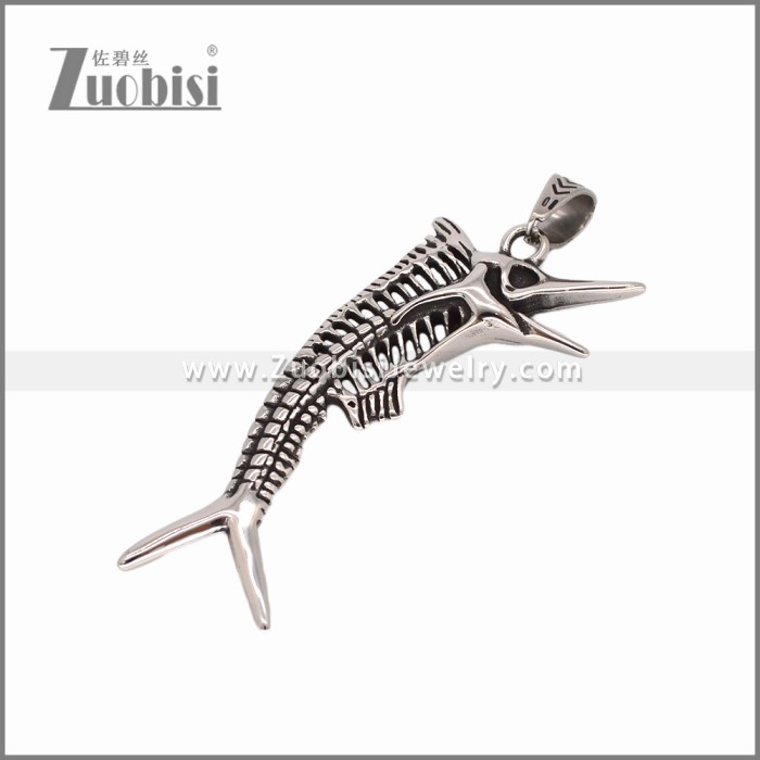 Stainless Steel Pendant p011624