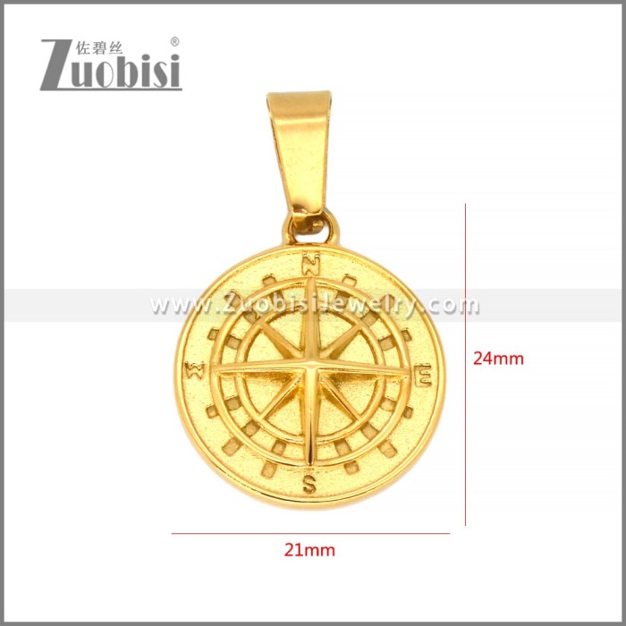 Stainless Steel Pendant p011612