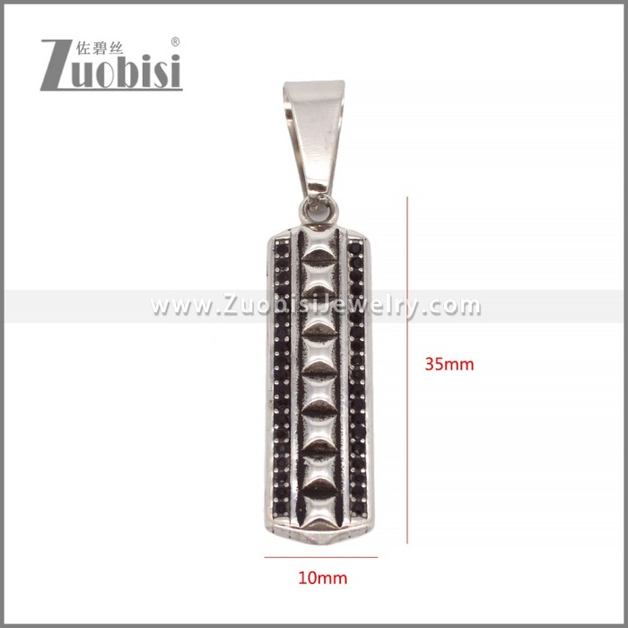 Stainless Steel Pendant p011600