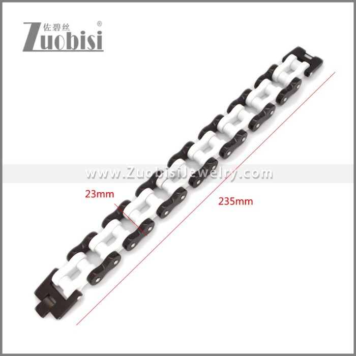 Stainless Steel Bracelets  b010476H