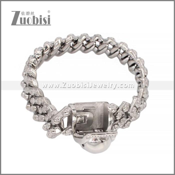 Stainless Steel Bracelet b010443S