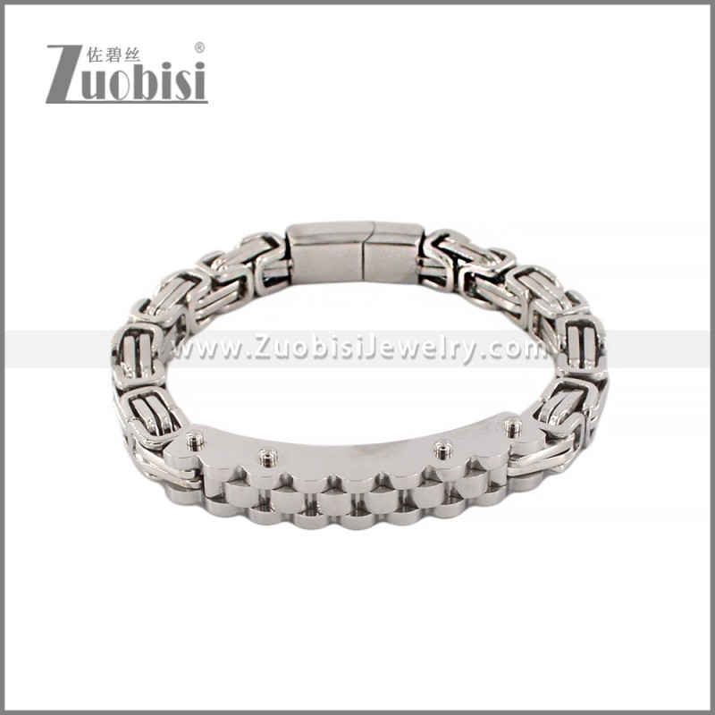 Stainless Steel Bracelet b010446S