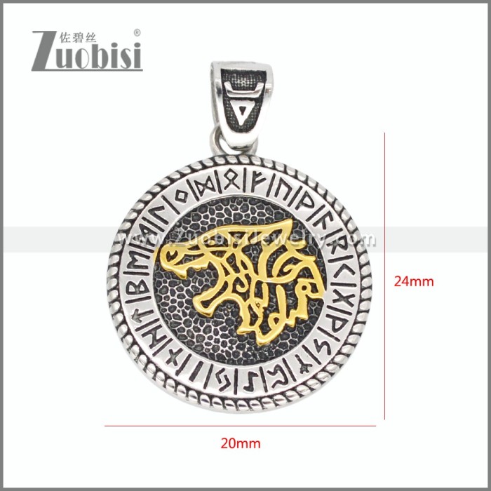Stainless Steel Pendants p011637G