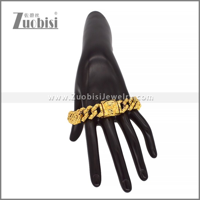 Stainless Steel Bracelet b010443G