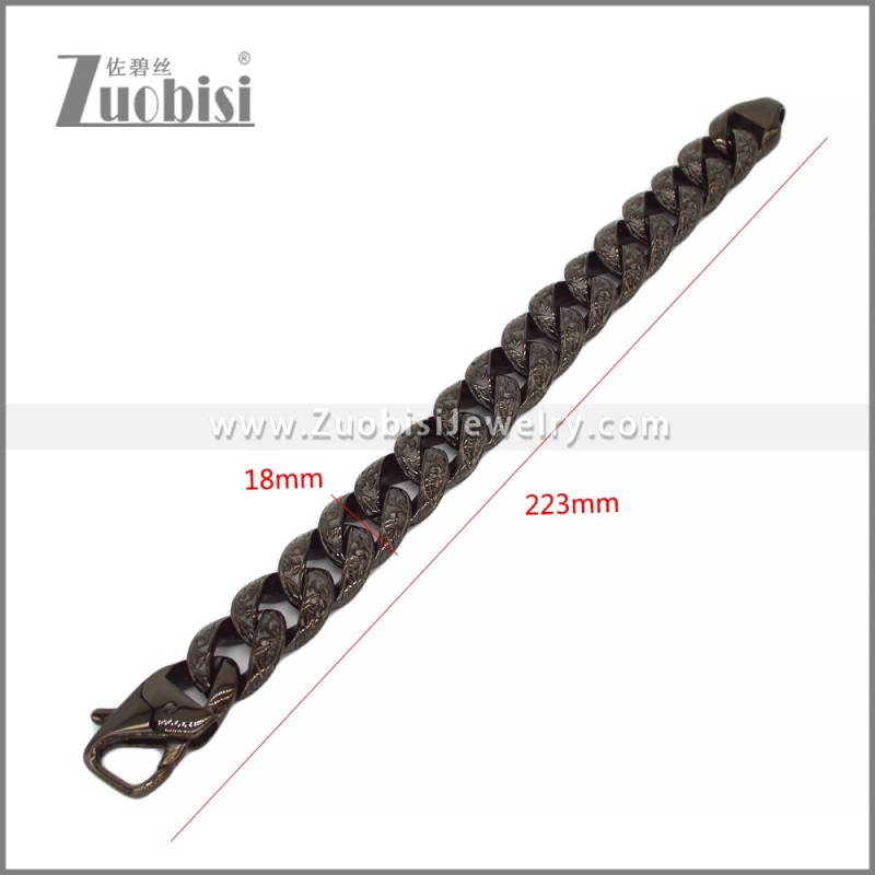Stainless Steel Bracelet b010444