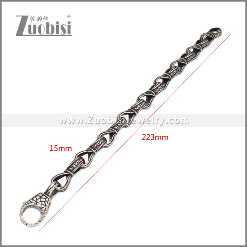 Stainless Steel Bracelet b010454