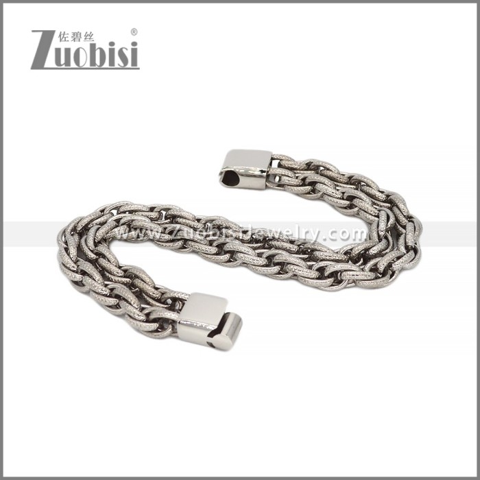 Stainless Steel Bracelet b010442S