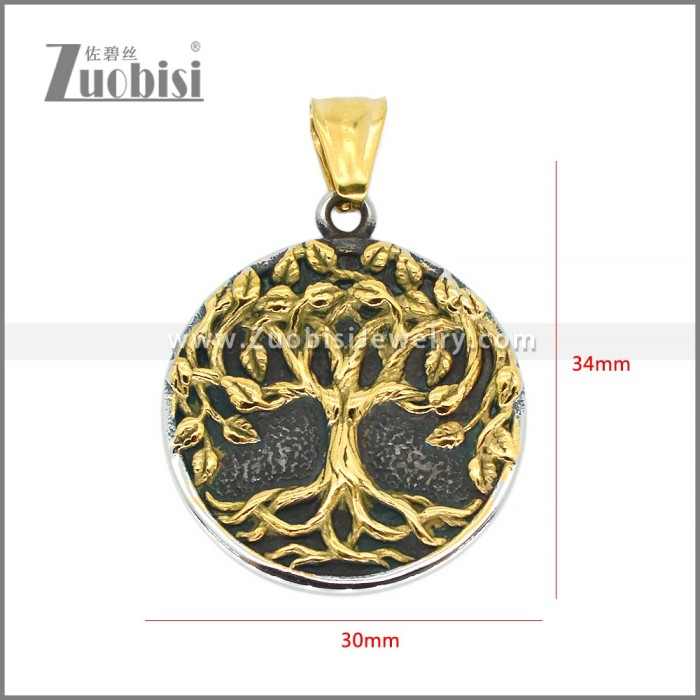 Stainless Steel Pendants p011652HG