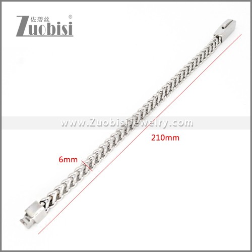 Stainless Steel Bracelets b010482S