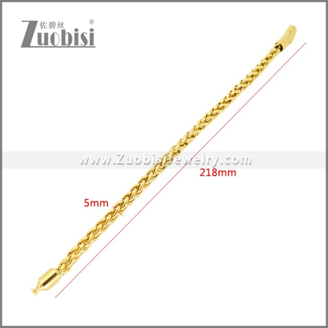 Stainless Steel Bracelets b010484G