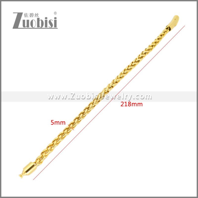 Stainless Steel Bracelets b010484G