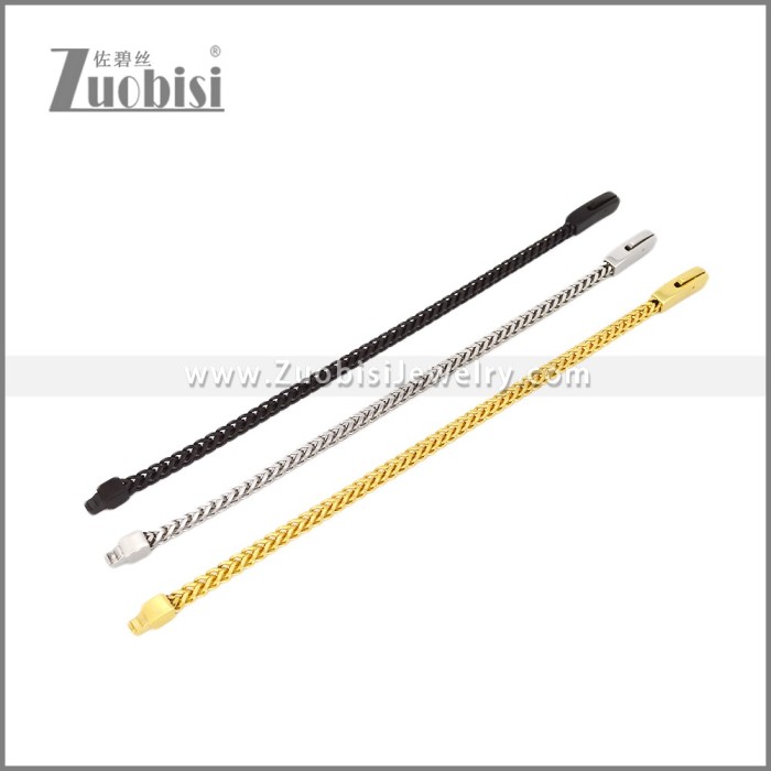 Stainless Steel Bracelets b010483H