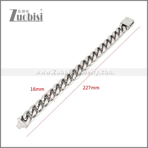 Stainless Steel Bracelets b010487S3