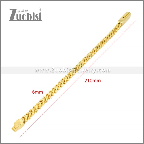 Stainless Steel Bracelets b010482G