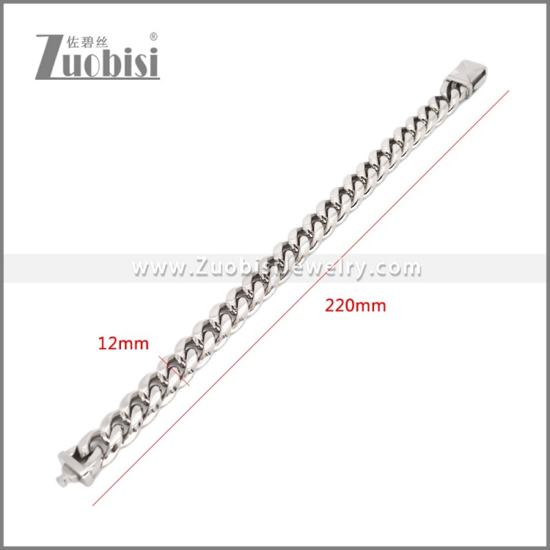 Stainless Steel Bracelets b010485S4