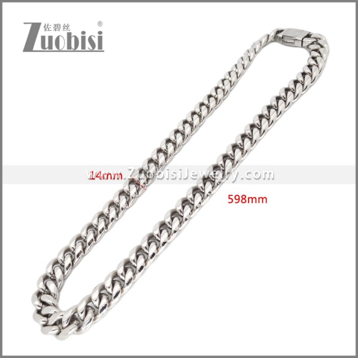Stainless Steel Necklaces n003408S4