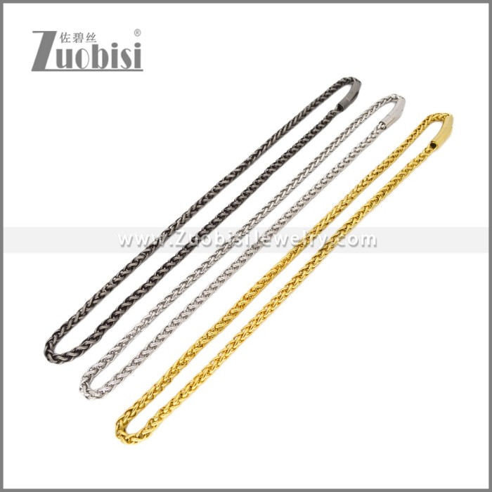 Stainless Steel Necklaces n003406A