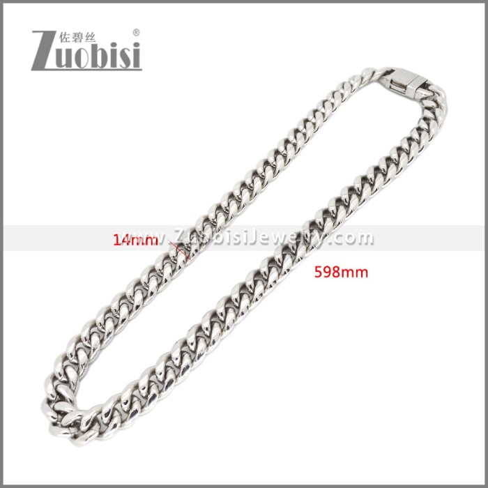 Stainless Steel Necklaces n003408S5