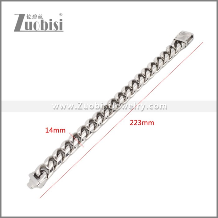 Stainless Steel Bracelets b010486S3