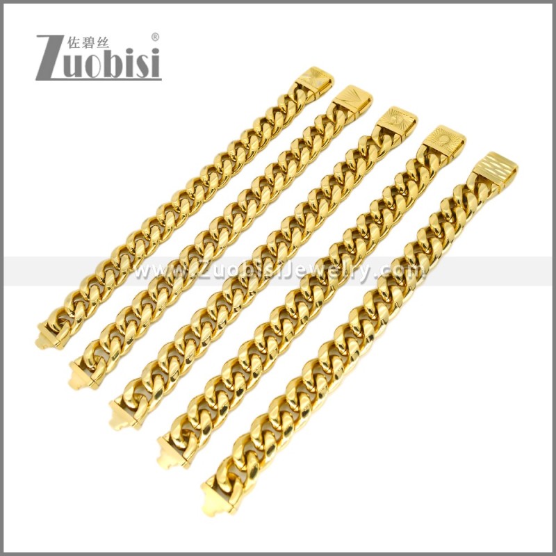 Stainless Steel Bracelets b010490G3