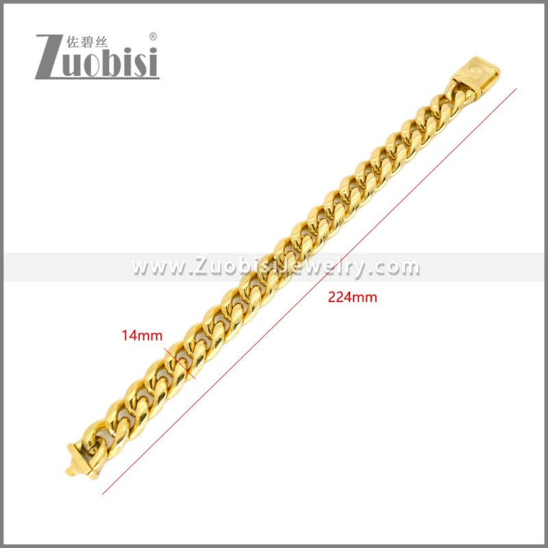 Stainless Steel Bracelets b010489G2