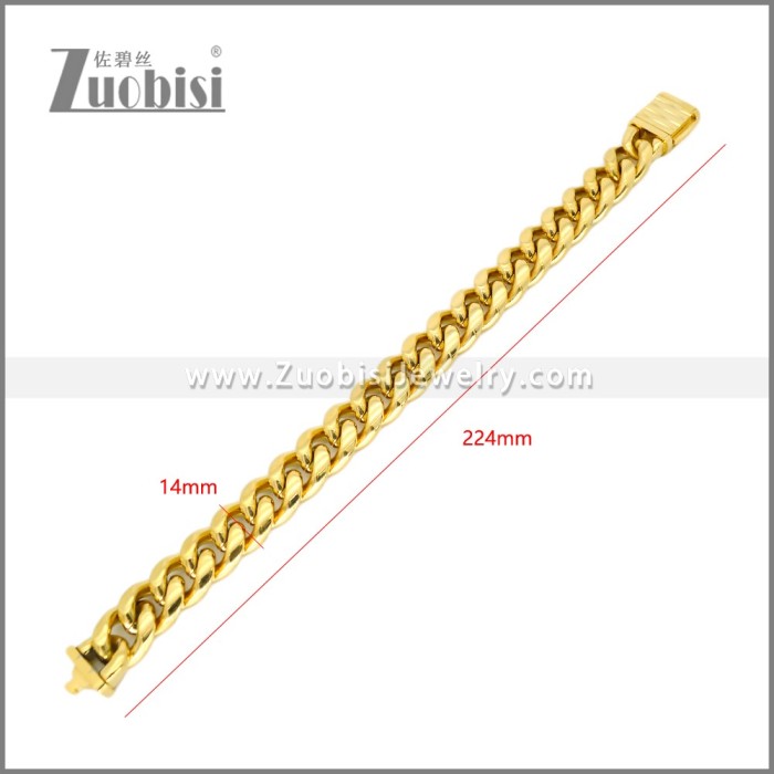 Stainless Steel Bracelets b010489G4