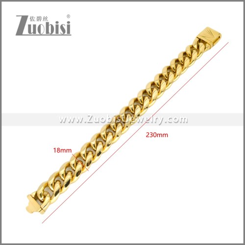 Stainless Steel Bracelets b010490G2