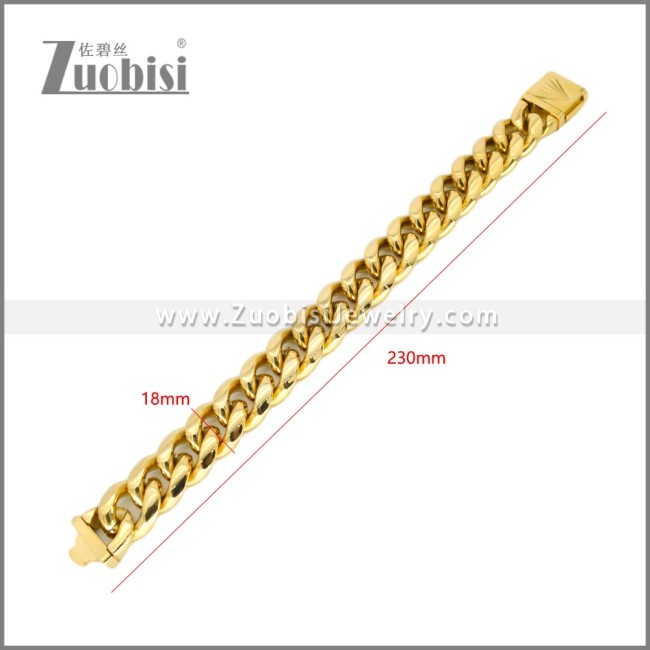 Stainless Steel Bracelets b010490G2