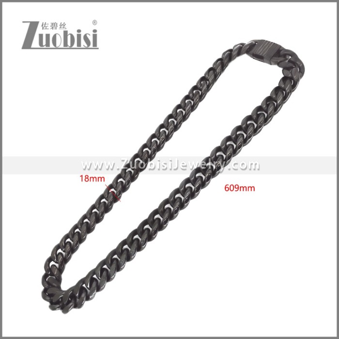 Stainless Steel Necklaces n003414H4