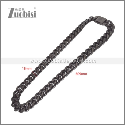 Stainless Steel Necklaces n003414H5