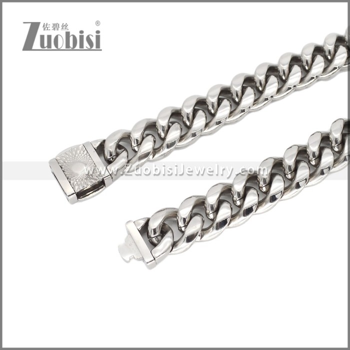 Stainless Steel Necklaces n003410S3