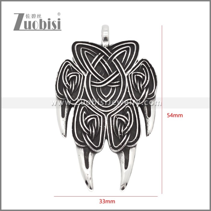 Stainless Steel Pendants p011716S