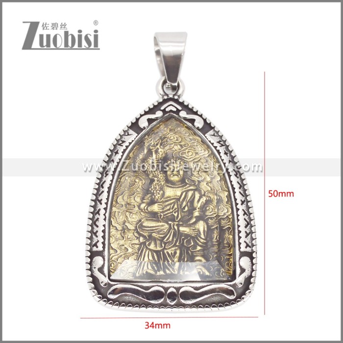 Stainless Steel Pendants p011727SG3
