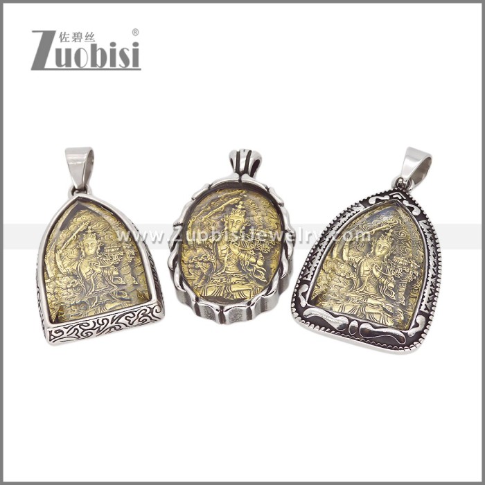 Stainless Steel Pendants p011724SG2