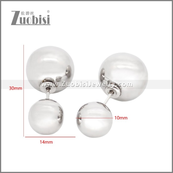 Stainless Steel Earrings e002351