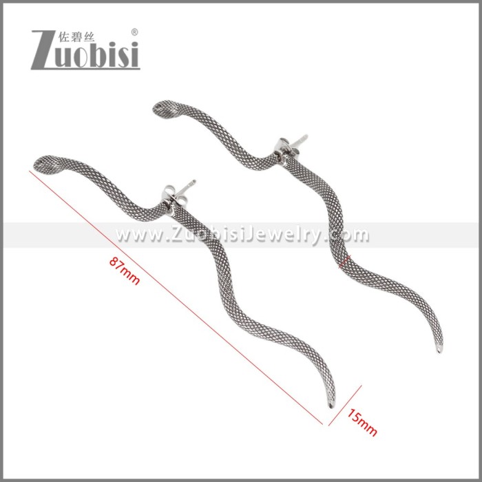 Stainless Steel Earrings e002356