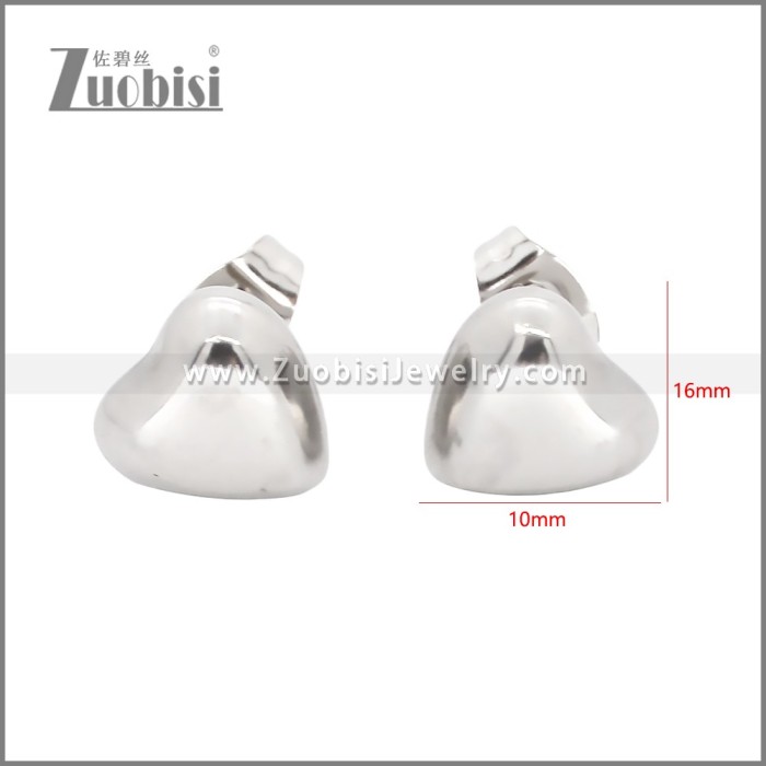 Stainless Steel Earrings e002349S2