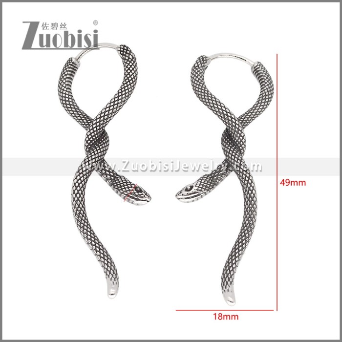 Stainless Steel Earrings e002344